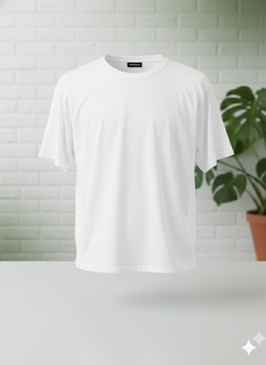 Men’s Oversized White T-Shirt – Minimal, Modern & Effortlessly Cool