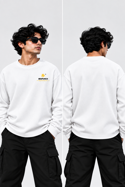 BeePunch White Waffle T-Shirt