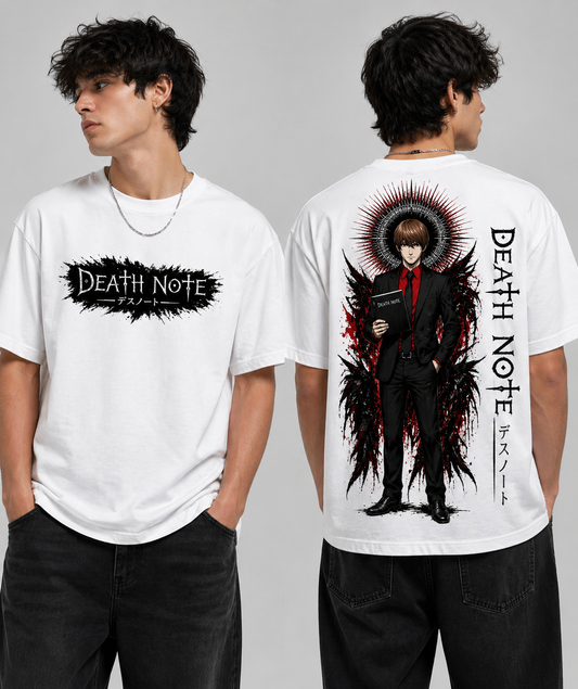 Death Note Shadow Reign Oversized Anime T-Shirt