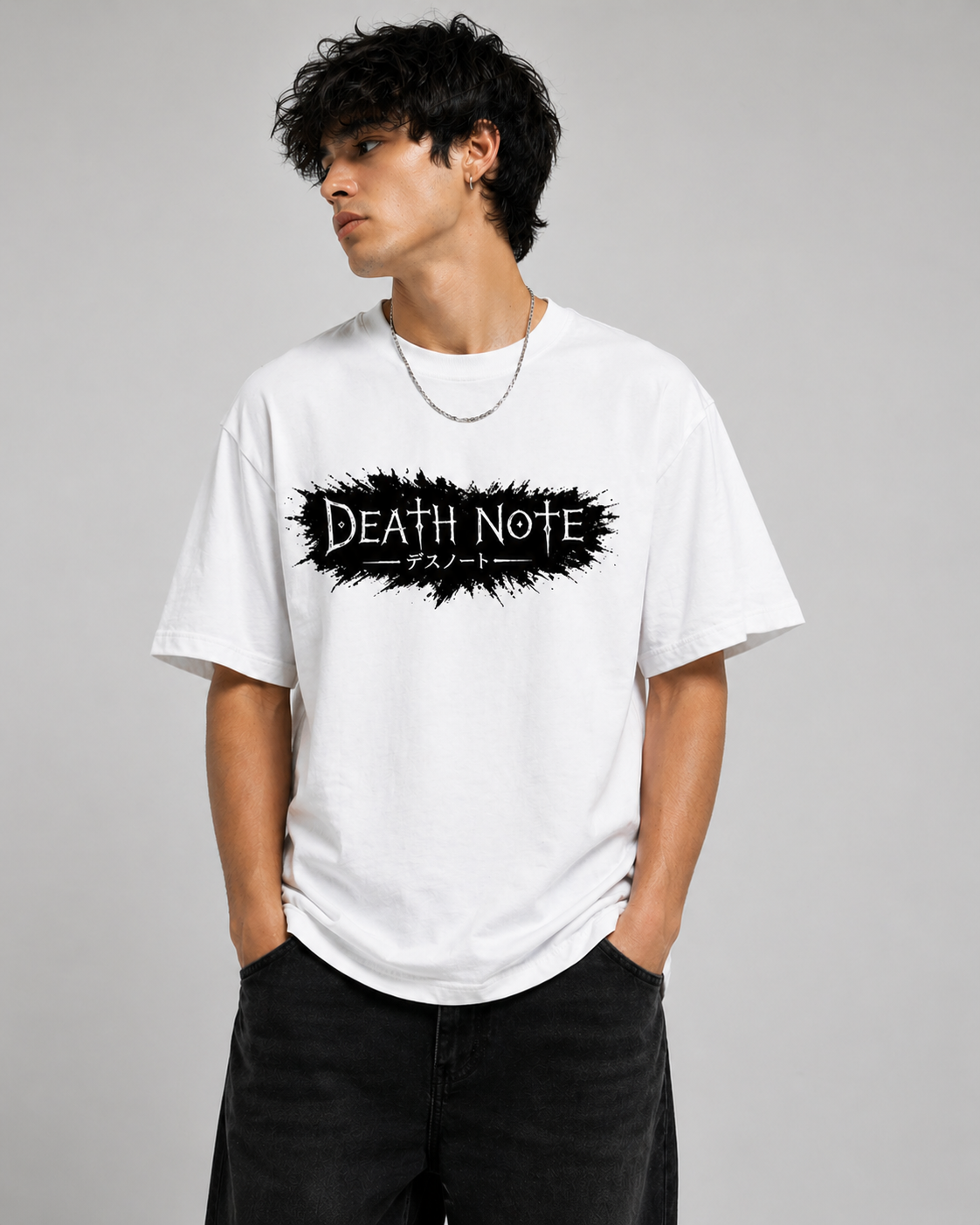 Death Note Shadow Reign Oversized Anime T-Shirt