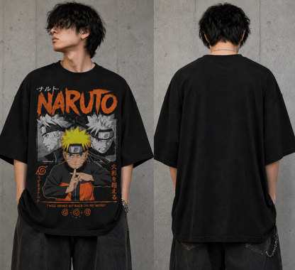 BeePunch Naruto Legacy Oversized T-Shirt