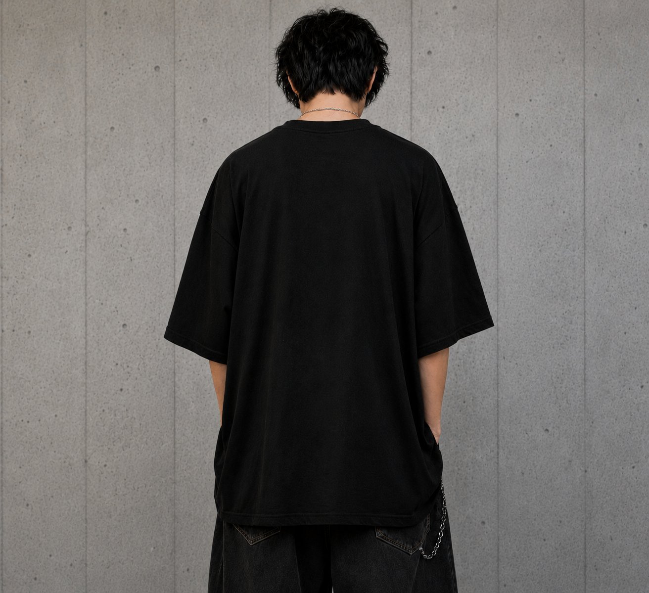 BeePunch Sasuke Uchiha Oversized Anime T-Shirt | Premium Heavyweight Cotton Streetwear