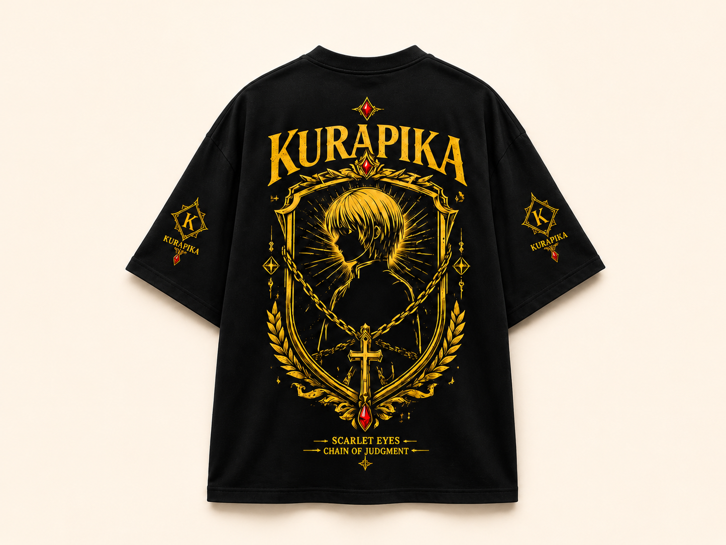 Kurapika Chain of Judgment Oversized Tee