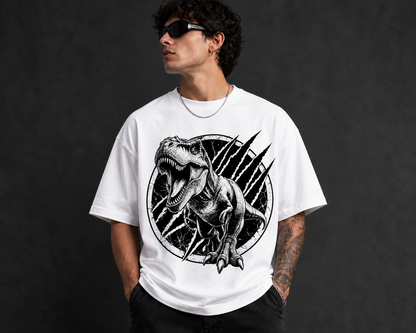 Premium Oversized Anime Graphic Tee - 240 GSM