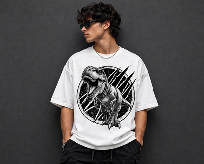 Premium Oversized Anime Graphic Tee - 240 GSM