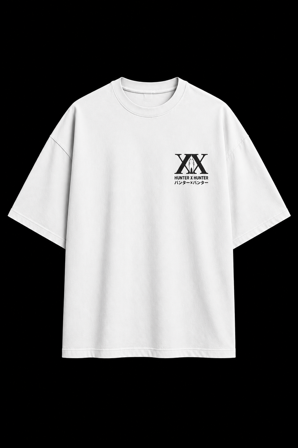 BeePunch Japanese oversized streetwear T-shirt side view
