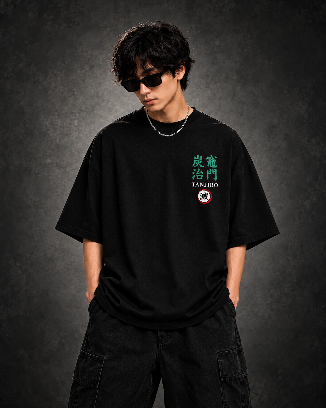 BeePunch Tanjiro Kamado Water Breathing Anime T-Shirt