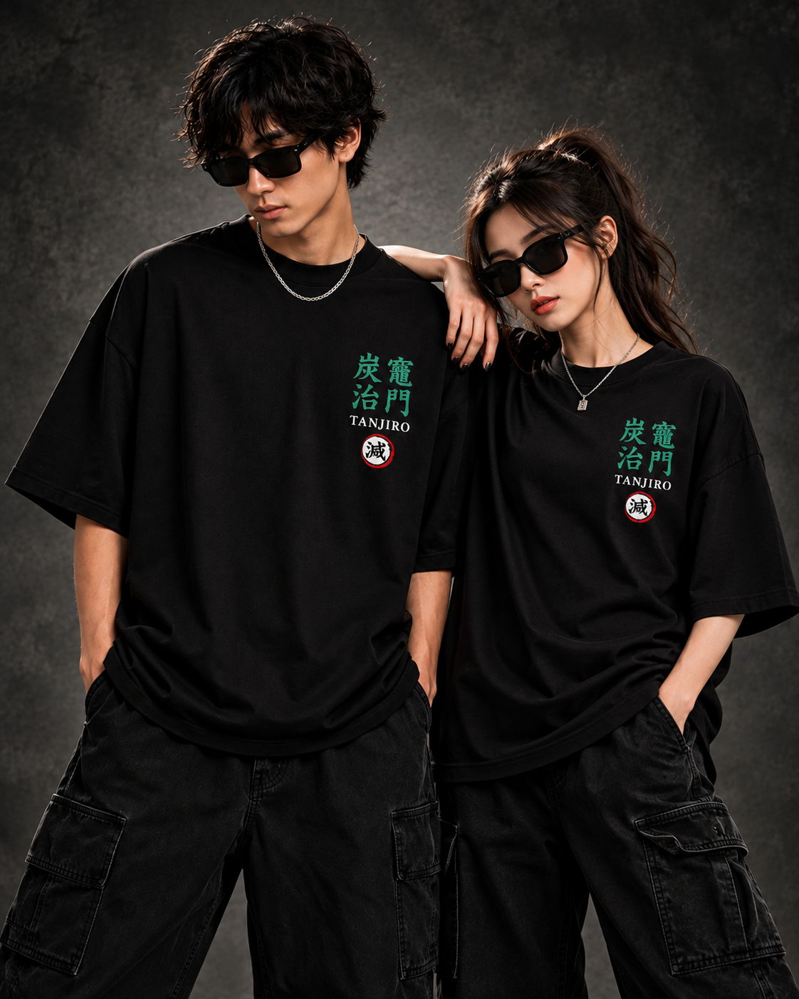 BeePunch Tanjiro Kamado Water Breathing Anime T-Shirt