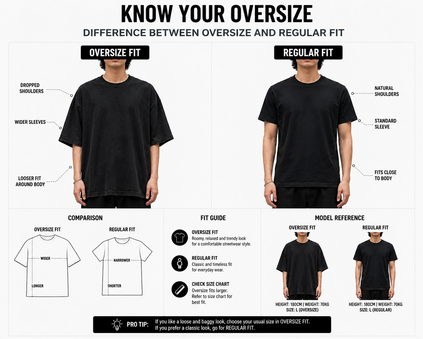 Demon Slayer Shadow Hashira Oversized Tee