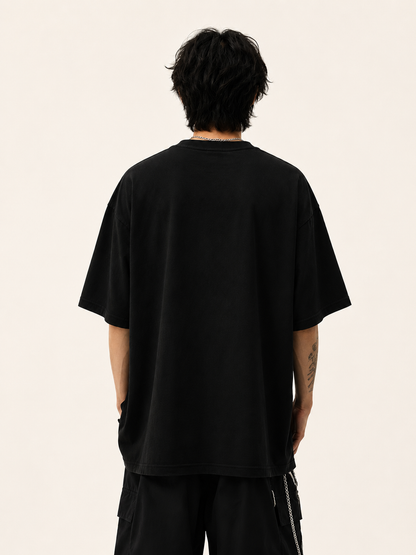 Killua Godspeed Oversized Anime Tee