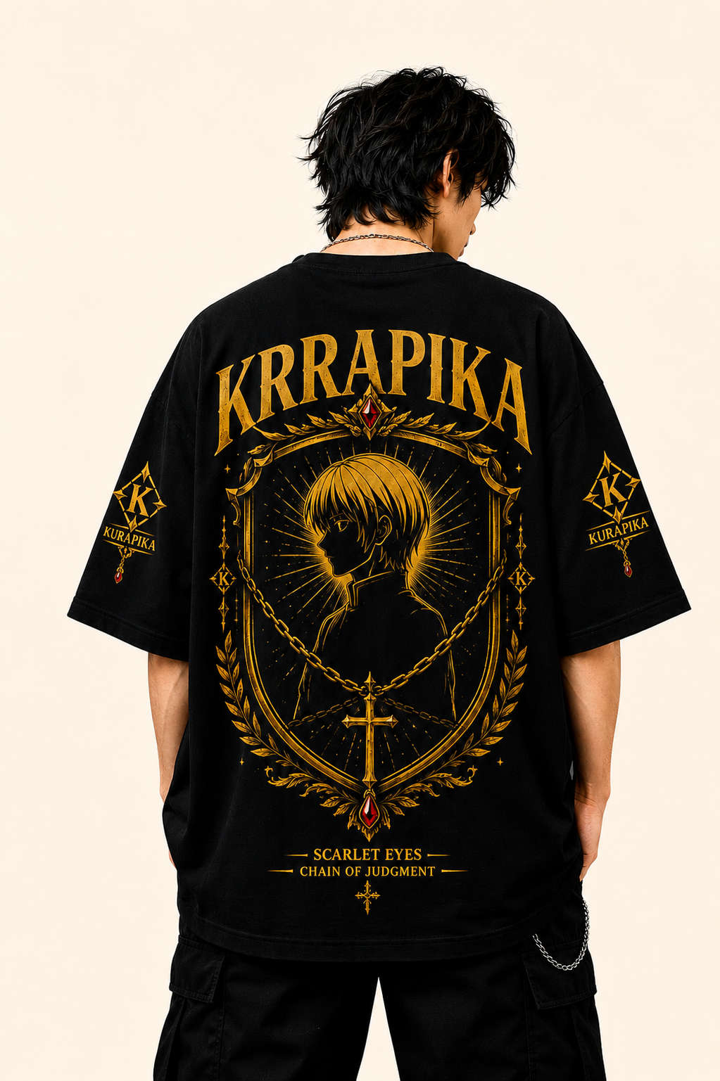 Kurapika Chain of Judgment Oversized Tee