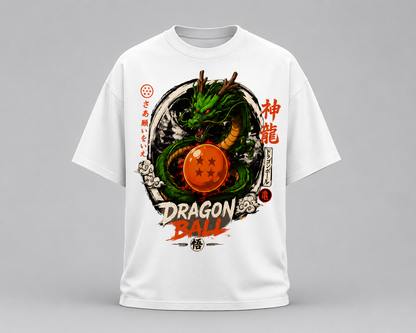 Anime Dragon Graphic Oversized T-Shirt | Premium Cotton Streetwear