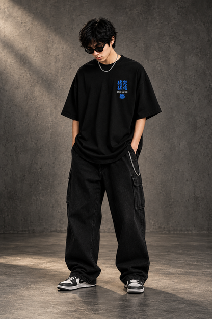 BeePunch Inosuke Hashibira Oversized Anime T-Shirt