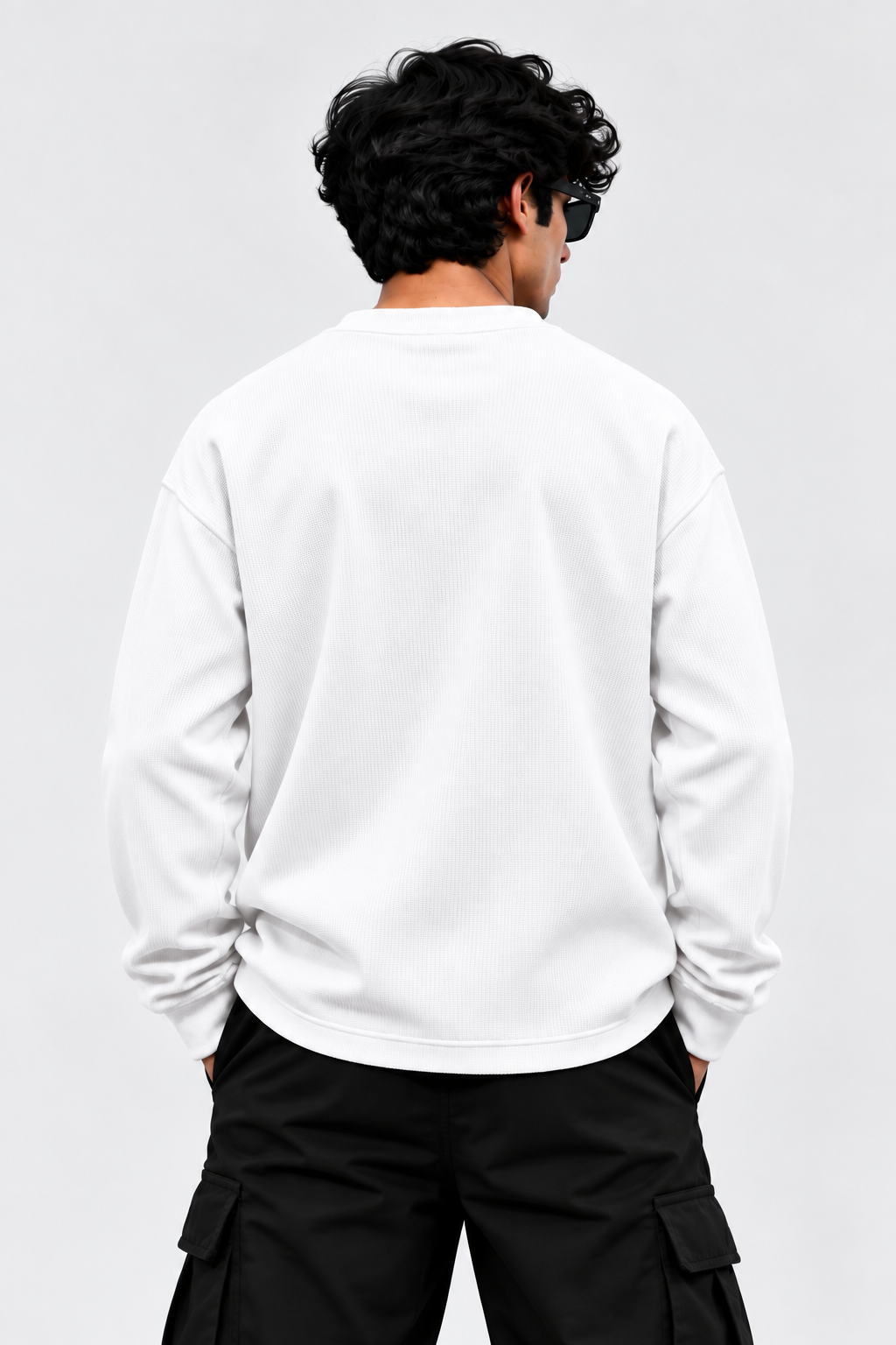 BeePunch White Waffle T-Shirt
